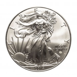 Vereinigte Staaten von Amerika (USA), 1 $ 2014, Silberunze.