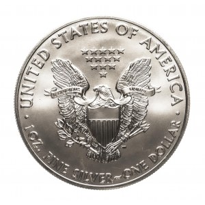 Spojené štáty americké (USA), 1 dolár 2014, strieborná unca.