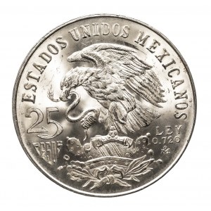 Meksyk, 25 pesos 1968, Olimpiada Meksyk.