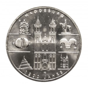 Deutschland, 10 Euro 2005 A, 1200 Jahre Magdeburg, Berlin.