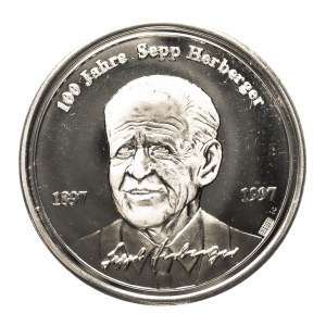 Deutschland, Medaille, Fußball, 100 Jahre Geburtstag - Sepp Herberger, 1997