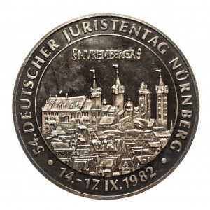 Niemcy, medal, 54. Dni Prawnicze w Norymberdze 14-17.10.1982.