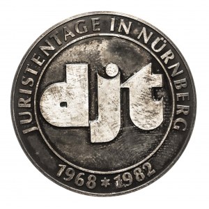 Niemcy, medal, 54. Dni Prawnicze w Norymberdze 14-17.10.1982.