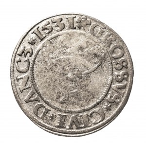 Poland, Sigismund I the Old (1506-1548), penny 1531, Gdansk.
