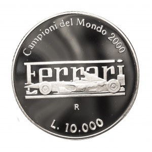 San Marino, 10000 lirów 2001, FERRARI.