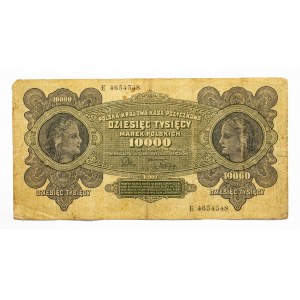 Polen, Zweite Republik (1919 - 1939), 10000 POLNISCHE MARKEN, 11.03.1922, Serie E.