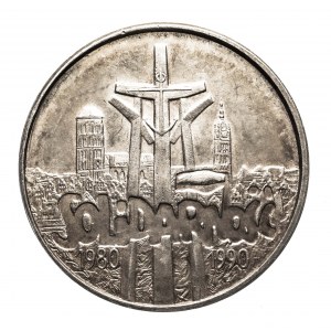 Polen, Republik Polen seit 1989, 100000 Zloty 1990, Solidarity Typ C.