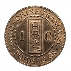 Frankreich, Französisch-Indochina, 1 Cent 1892, Paris.