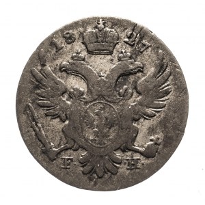 Königreich Polen, Nikolaus I. (1826-1855), 5 polnische Pfennige 1827 v.H., Warschau.