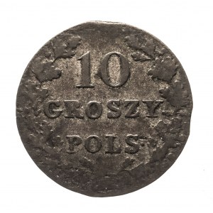 Powstanie Listopadowe (1830-1831), 10 groszy 1831, Warszawa.