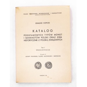 Edmund Kopicki, Katalog monet i banknotów 1975, tom I część 2, Średniowiecze