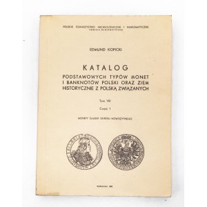 Edmund Kopicki, Katalóg mincí a bankoviek 1982, zväzok VIII, časť 1, Sliezske mince