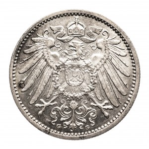 Deutschland, Deutsches Reich (1871-1918), 1 Mark 1907 G, Karlsruhe