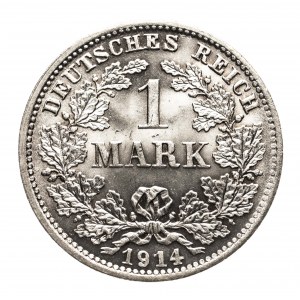 Niemcy, Cesarstwo Niemieckie (1871-1918), 1 marka 1914 D, Monachium