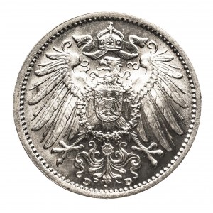 Deutschland, Deutsches Reich (1871-1918), 1 Mark 1914 D, München
