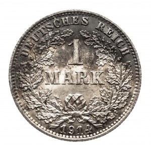 Germany, German Empire (1871-1918), 1 mark 1914 E, Muldenhutten