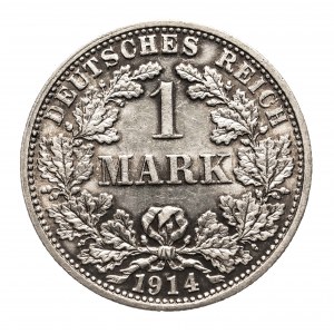 Deutschland, Deutsches Reich (1871-1918), 1 Mark 1914 F, Stuttgart