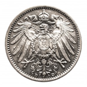 Niemcy, Cesarstwo Niemieckie (1871-1918), 1 marka 1915 D, Monachium