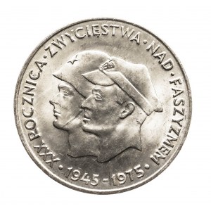 Polska, PRL (1944-1989), 200 złotych 1975, XXX Rocznica Zwycięstwa Nad Faszyzmem