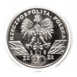 Polen, Republik Polen seit 1989, 20 Zloty 2015, Honigbiene
