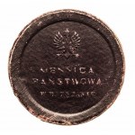 Polen, Zweite Polnische Republik (1918-1939), Medaille Gostyń, Souvenir der Krönung des Bildes 1928 im Originaletui