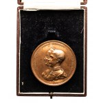 Österreich, Medaille von 1854 zur Erinnerung an den 100. Jahrestag der Gründung der Königlichen Akademie für Orientalische Sprachen in Wien im Jahr 1754.