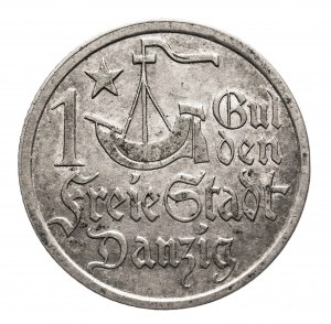 Wolne Miasto Gdańsk (1920-1939), 1 gulden 1923, Koga, Ultrecht