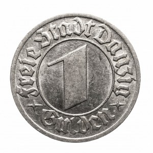 Wolne Miasto Gdańsk (1920-1939), 1 gulden 1932, nikiel, Berlin