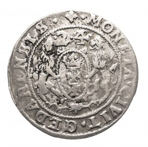 Polsko, Zikmund III Vasa (1587-1632), ort 1624, datovací razítko 1624/3, Gdaňsk