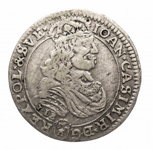 Pologne, Jan II Casimir Vasa (1648-1668), ort 1668, Bydgoszcz