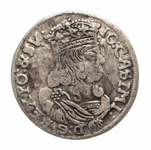 Pologne, Jan II Casimir Vasa (1648-1668), six pence 1662 AT, Bydgoszcz - non circoncis