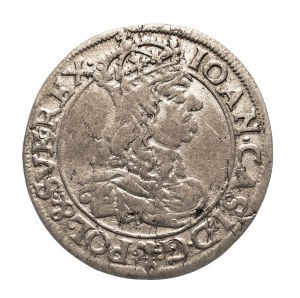 Polonia, Jan II Casimir Vasa (1648-1668), sei penny 1661 TLB - con bordi