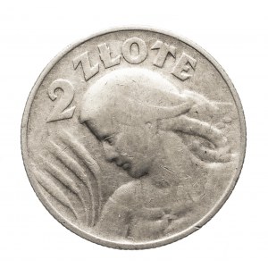 Polen, Zweite Republik (1918-1939), 2 Zloty 1924 H, Birmingham