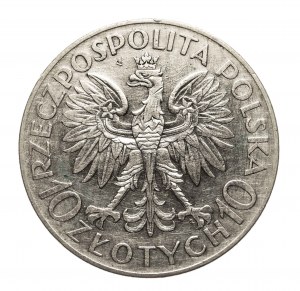 Polen, Zweite Republik (1918-1939), 10 Zloty 1933, Sobieski, Warschau (1)