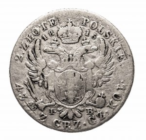 Royauté de Pologne, Alexandre Ier (1801-1825), 2 zlotys 1816 I.B., Varsovie
