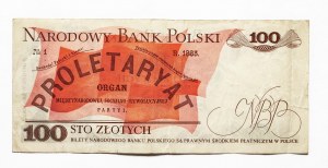 Polsko, PRL (1944-1989), 100 ZŁOTYCH 17.05.1975, série AA