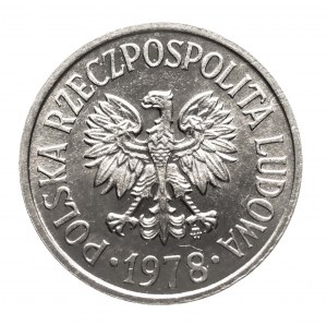 Poland, People's Republic of Poland (1944-1989), 20 pennies 1978