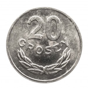 Polen, Volksrepublik Polen (1944-1989), 20 groszy 1980