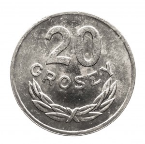 Pologne, République populaire de Pologne (1944-1989), 20 groszy 1980
