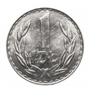 Pologne, République populaire de Pologne (1944-1989), 1 zloty 1980