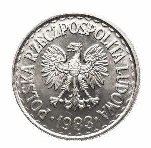 Poľsko, Poľská ľudová republika (1944-1989), 1 zlotý 1983