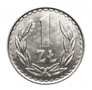Poland, PRL (1944-1989), 1 zloty 1984