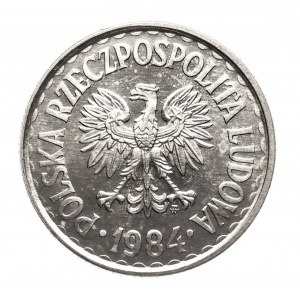 Polonia, PRL (1944-1989), 1 zloty 1984