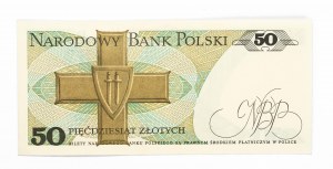 Pologne, PRL (1944-1989), 50 ZŁOTYCH 1.12.1988, série HY