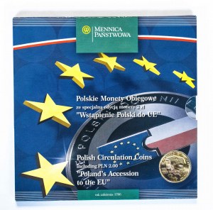 Poland, the Republic since 1989, official circulation coin set of the State Mint 