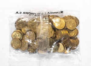 Polsko, Polská republika od roku 1989, mincovní sáček - 2 grosze 2001 (1)