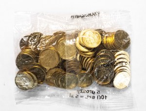 Poland, the Republic of Poland since 1989, mint bag - 5 pennies 2007