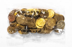 Polsko, Polská republika od roku 1989, mincovní sáček - 2 grosze 2007