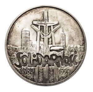 Poland, the Republic since 1989, 100,000 zloty 1990 Solidarity, type A