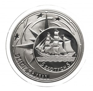 Poland, Republic of Poland since 1989, 10 zloty 2005, History of the zloty - 5 zloty 1936 sailing ship